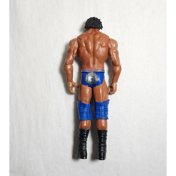 WWE Jinder Mahal 7" Wrestling Figure 2017 With Knee Pads Loose Pre-owned - Picture 6 of 7